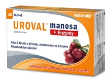 Uroval® manosa + enzymy